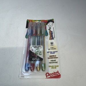 Comfortable Grip Krazy Pop Gel Pens, Assorted Colors, 1.0mm Bold Tip, 4 Count